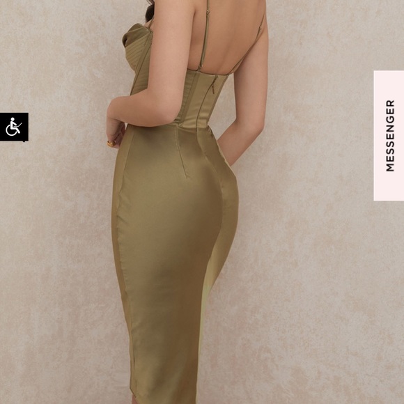 “House of CB” Myrna Midi Corset Dress - Picture 2 of 9